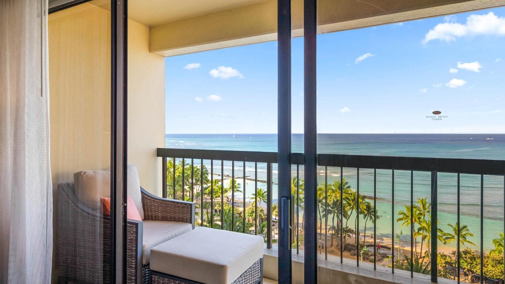 Luxury Oceanfront 2 Bedroom Apartment At Waikiki Beach Tower Honolulu Eksteriør bilde